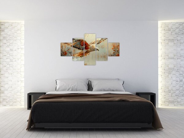 Obraz - Dravý pták (125x70 cm)