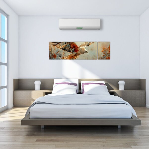 Obraz - Dravý pták (170x50 cm)