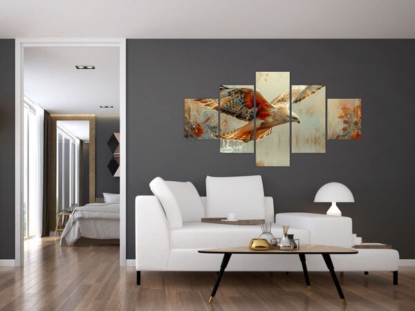 Obraz - Dravý pták (125x70 cm)