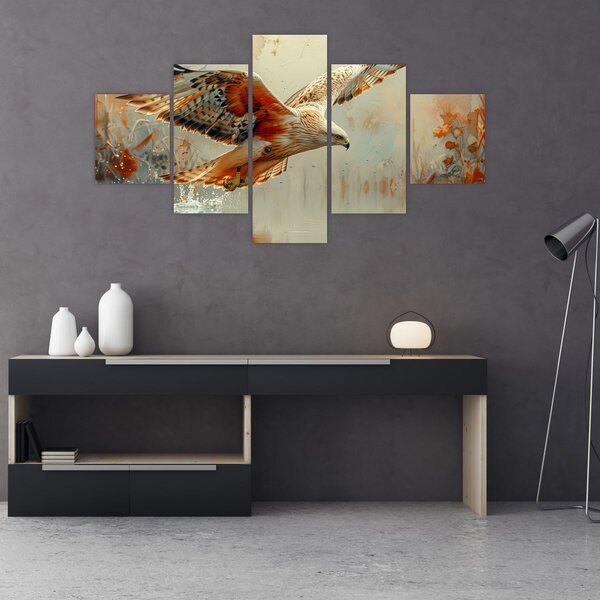 Obraz - Dravý pták (125x70 cm)