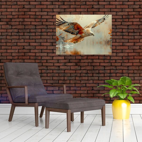 Obraz - Dravý pták (70x50 cm)
