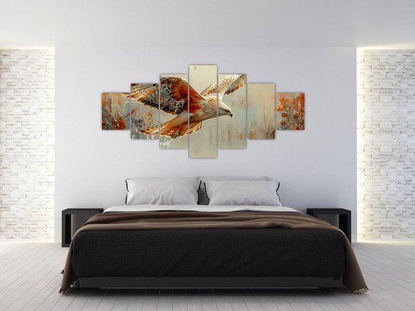 Obraz - Dravý pták (210x100 cm)