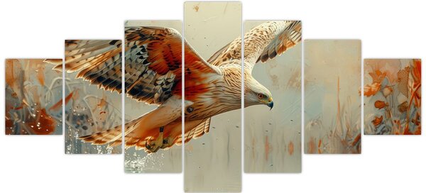 Obraz - Dravý pták (210x100 cm)