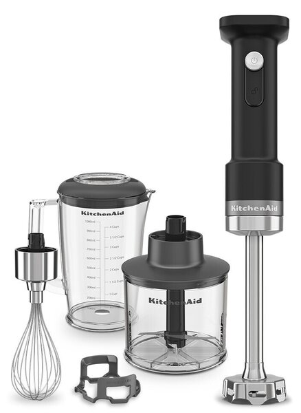 KitchenAid bezdrátový tyčový mixér s příslušenstvím 5KHBRV05 GO, bez baterie