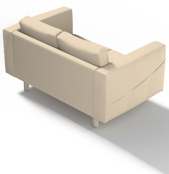 Potah na pohovku IKEA Norsborg 2-místná barva béžová látka pletený vzor