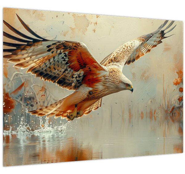 Obraz - Dravý pták (70x50 cm)