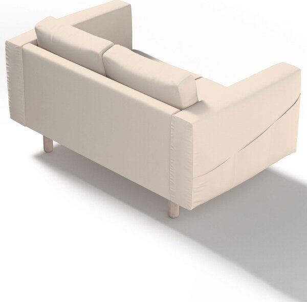 Potah na pohovku IKEA Norsborg 2-místná barva béžová látka pletený vzor
