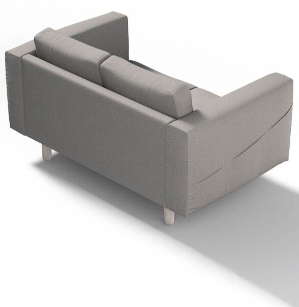 Potah na pohovku IKEA Norsborg 2-místná barva šedá látka pletený vzor