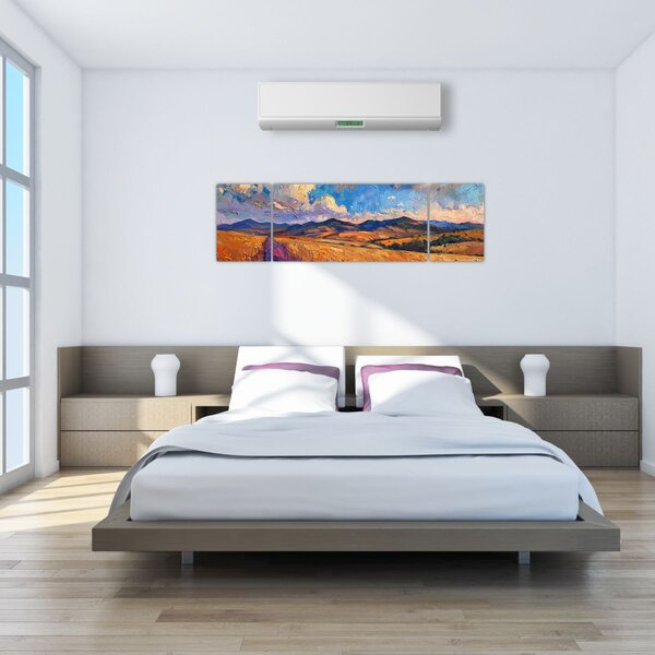 Obraz - Olejomalba krajiny (170x50 cm)