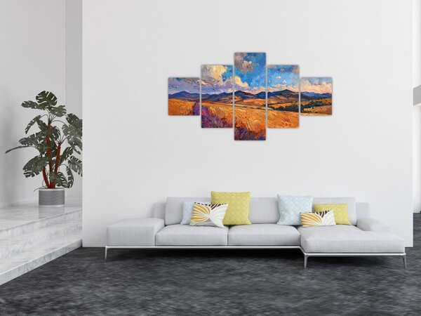 Obraz - Olejomalba krajiny (125x70 cm)
