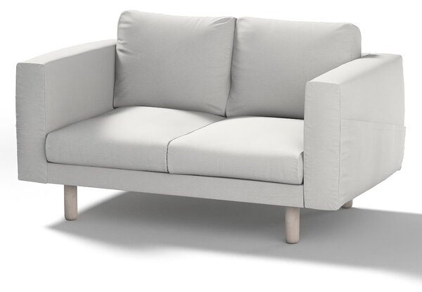 Potah na pohovku IKEA Norsborg 2-místná barva šedá látka pletený vzor