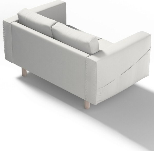 Potah na pohovku IKEA Norsborg 2-místná barva šedá látka pletený vzor
