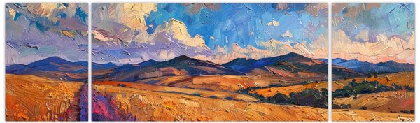 Obraz - Olejomalba krajiny (170x50 cm)