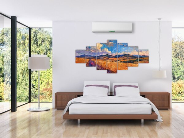 Obraz - Olejomalba krajiny (210x100 cm)