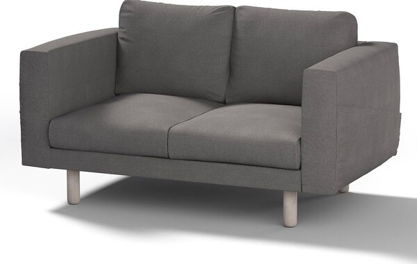 Potah na pohovku IKEA Norsborg 2-místná barva šedá látka pletený vzor