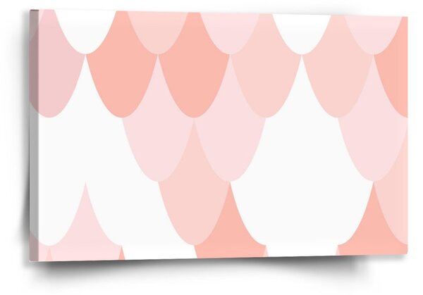 Sablio Obraz Růžové obloučky - 60x40 cm