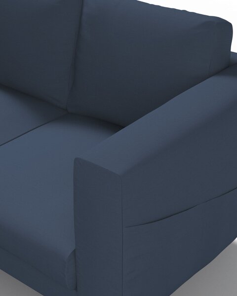 Potah na pohovku IKEA Norsborg 2-místná barva tmavě modrá