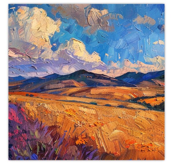 Obraz - Olejomalba krajiny (30x30 cm)