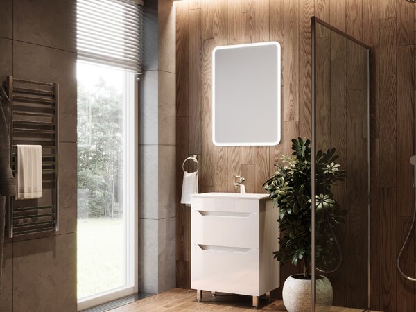 Lavedo Neo White 50 koupelnová skříňka s umyvadlem