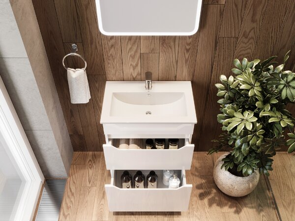 Lavedo Neo White 50 koupelnová skříňka s umyvadlem