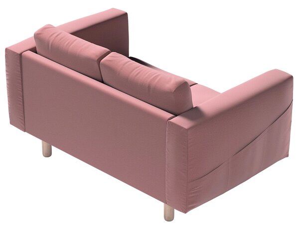 Potah na pohovku IKEA Norsborg 2-místná barva fialová látka sametová