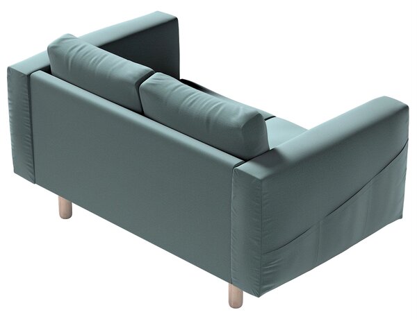 Potah na pohovku IKEA Norsborg 2-místná barva zelená látka sametová