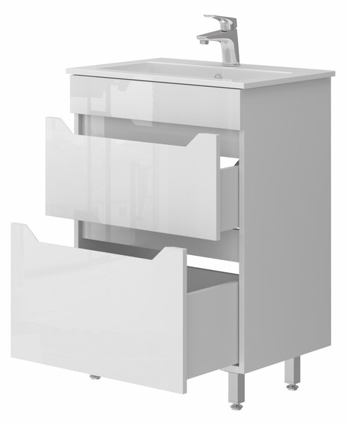 Lavedo Neo White 60 koupelnová skříňka s umyvadlem