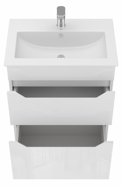 Lavedo Neo White 60 koupelnová skříňka s umyvadlem