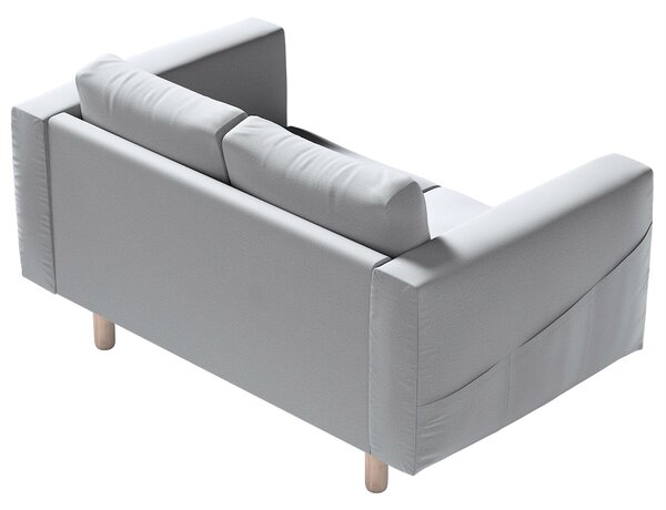 Potah na pohovku IKEA Norsborg 2-místná barva šedá látka sametová