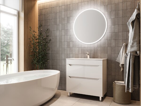 Lavedo Neo White 80 koupelnová skříňka s umyvadlem