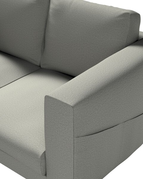Potah na pohovku IKEA Norsborg 2-místná barva šedá látka pletený vzor