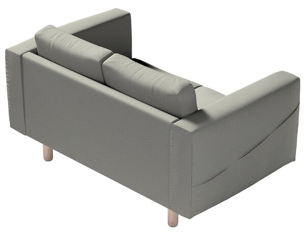 Potah na pohovku IKEA Norsborg 2-místná barva šedá látka pletený vzor
