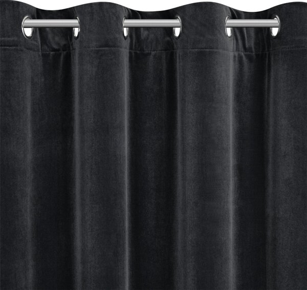 Blackout závěs NITA černá, 140x250 cm