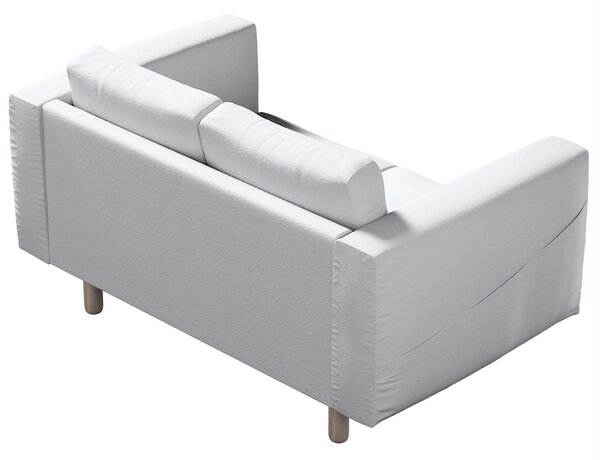 Potah na pohovku IKEA Norsborg 2-místná barva bílá látka pletený vzor