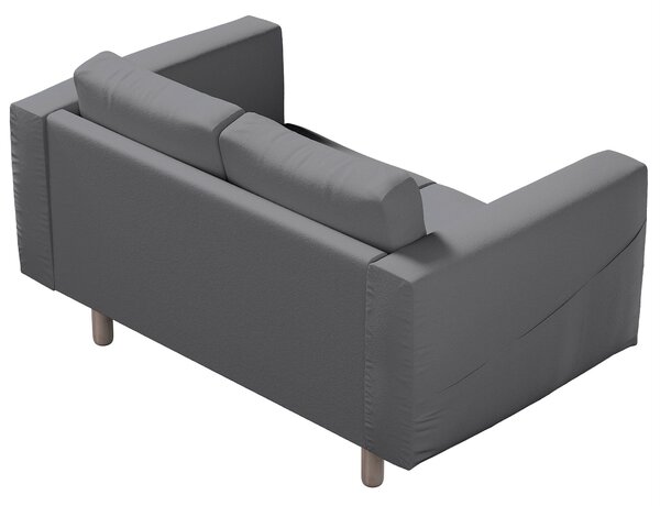 Potah na pohovku IKEA Norsborg 2-místná barva šedá látka pletený vzor