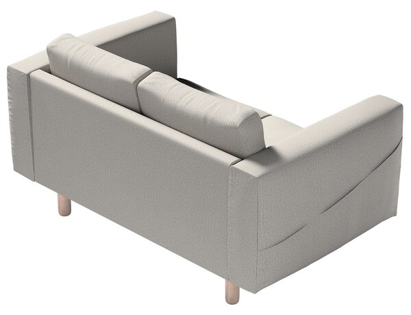 Potah na pohovku IKEA Norsborg 2-místná barva šedá látka pletený vzor