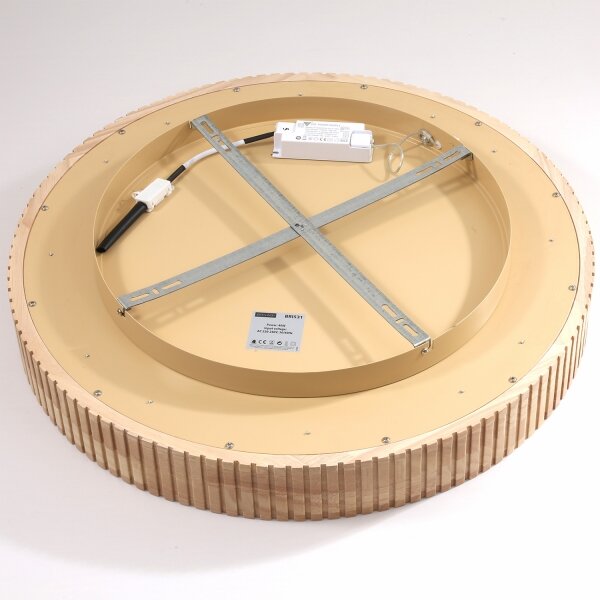 Brilagi - LED Stropní svítidlo FALCON WOOD MODERN LED/40W/230V pr. 60 cm dřevo