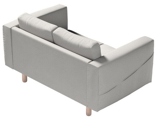 Potah na pohovku IKEA Norsborg 2-místná barva šedá látka pletený vzor