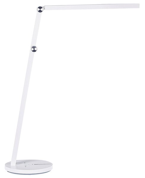 Kovová stolní LED lampa bílá DORADO