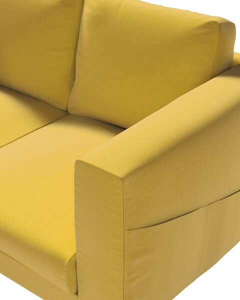 Potah na pohovku IKEA Norsborg 2-místná barva žlutá látka sametová