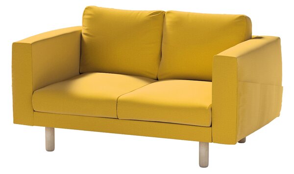 Potah na pohovku IKEA Norsborg 2-místná barva žlutá látka sametová