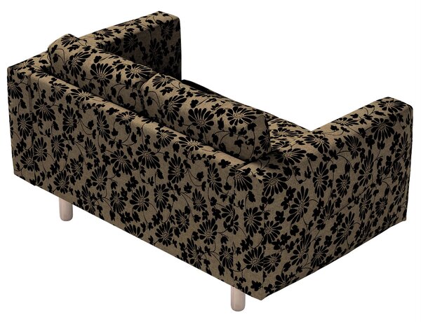 Potah na pohovku IKEA Norsborg 2-místná barva béžová látka pletený vzor, vzorované