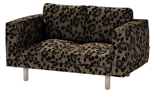 Potah na pohovku IKEA Norsborg 2-místná barva béžová látka pletený vzor, vzorované