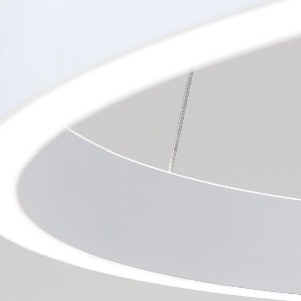 Orion - LED Stm. lustr na lanku KOLK LED/60W/230V 2700/3000/4000K pr. 60 cm bílá
