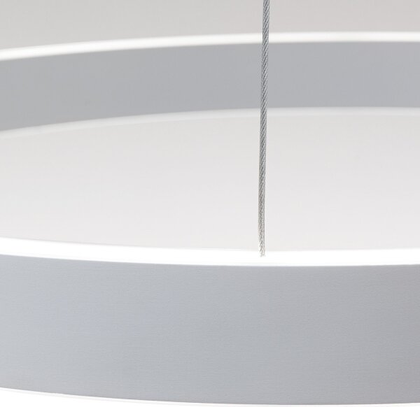 Orion - LED Stm. lustr na lanku KOLK LED/60W/230V 2700/3000/4000K pr. 60 cm bílá