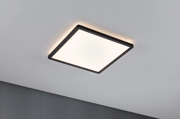 Paulmann 79921 - LED/16W Stmívatelný panel ATRIA 230V 3000K 29,3x29,3 cm černá