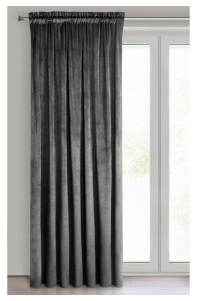 Závěs MELANIE 2 černá, 140x270 cm