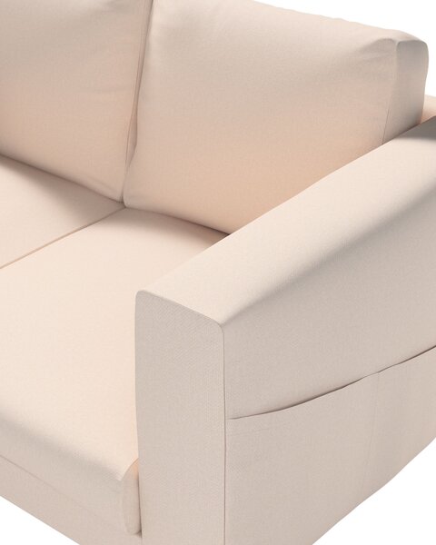 Potah na pohovku IKEA Norsborg 2-místná barva růžová látka pletený vzor