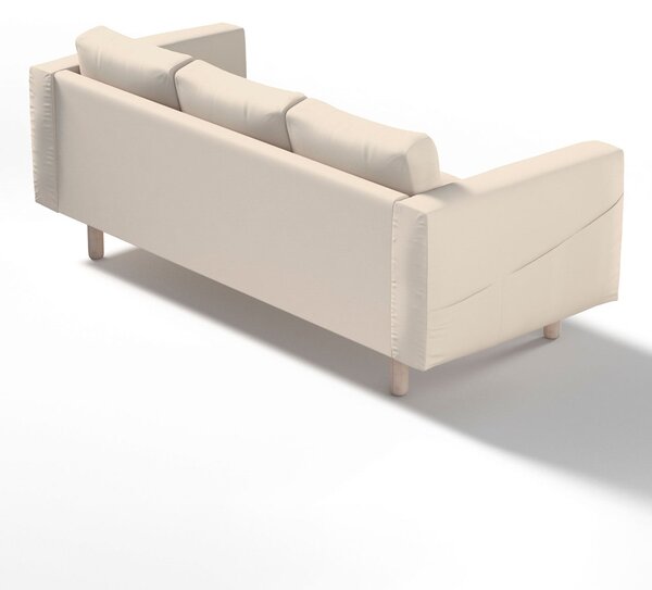 Potah na pohovku IKEA Norsborg 3-místná barva béžová látka pletený vzor