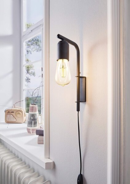 Eglo 98064 - Nástěnné svítidlo ADRI 1xE27/60W/230V
